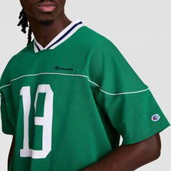Champion Gridiron Football Jersey, Script Logo - Verdant Green