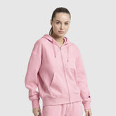 Champion Powerblend Fleece Zip-Up Hoodie - Rose Shadow