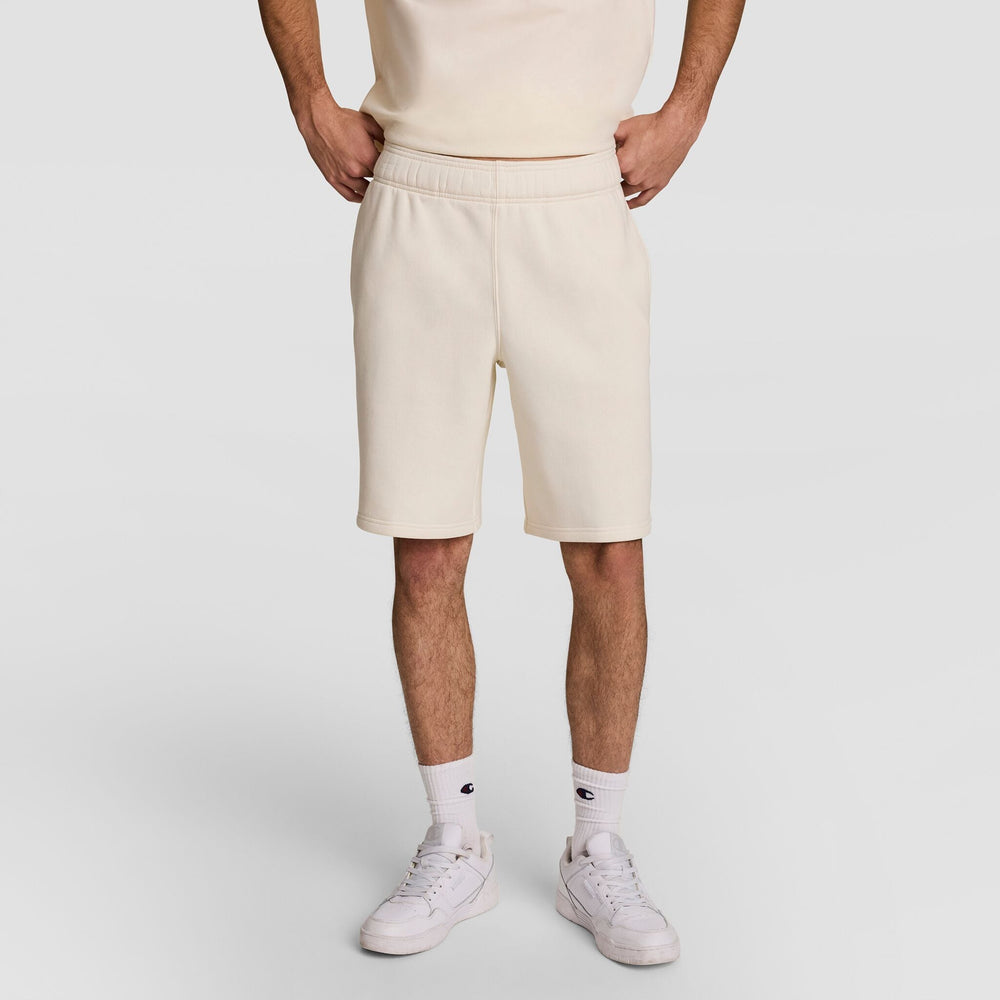 Champion 10" Powerblend Fleece Short - Unbleached Cotton