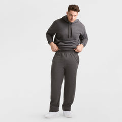 Champion Powerblend Sweatpants, Open Hem - Big & Tall - Granite Heather