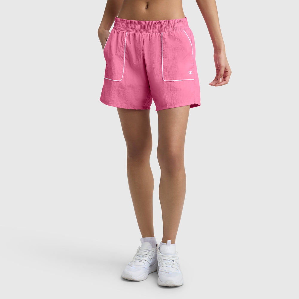 Champion 5" Courtside Short - Pink Cosmos