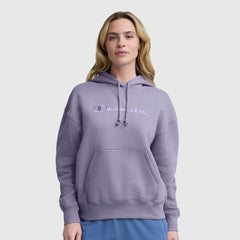 Champion Powerblend Freshman Hoodie, Embroidered Script Logo - Daybreak