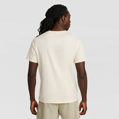 Champion Classic Graphic T-Shirt, Tonal Script Logo - Unbleached Cotton