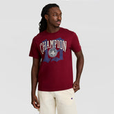 Champion Modern Retro Gothic '19 T-Shirt - Pomegranate