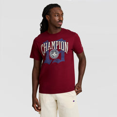 Champion Modern Retro Gothic '19 T-Shirt - Pomegranate