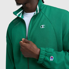 Champion Gameday Full Zip Mock Neck - Verdant Green