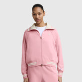 Champion Pitcher Full-Zip Mockneck Top - Rose Shadow
