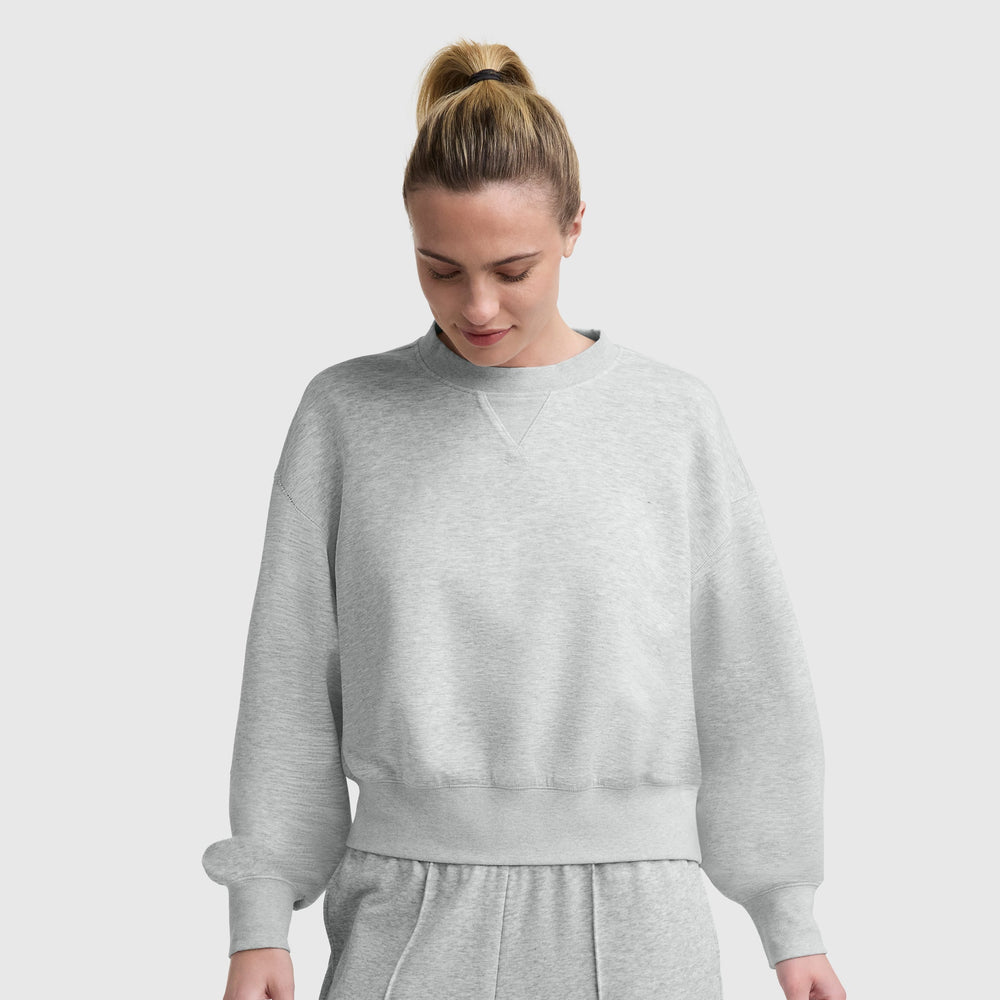 Champion Endzone Loose Fit Crewneck - Oxford Grey Heather