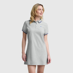 Champion Off The Court Polo Dress - Oxford Grey Heather