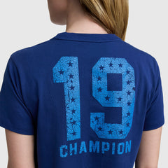 Champion Grid Iron '19 Graphic T-Shirt - Blue Depth