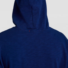 Champion Modern Retro Washed Hoodie - Blue Depth