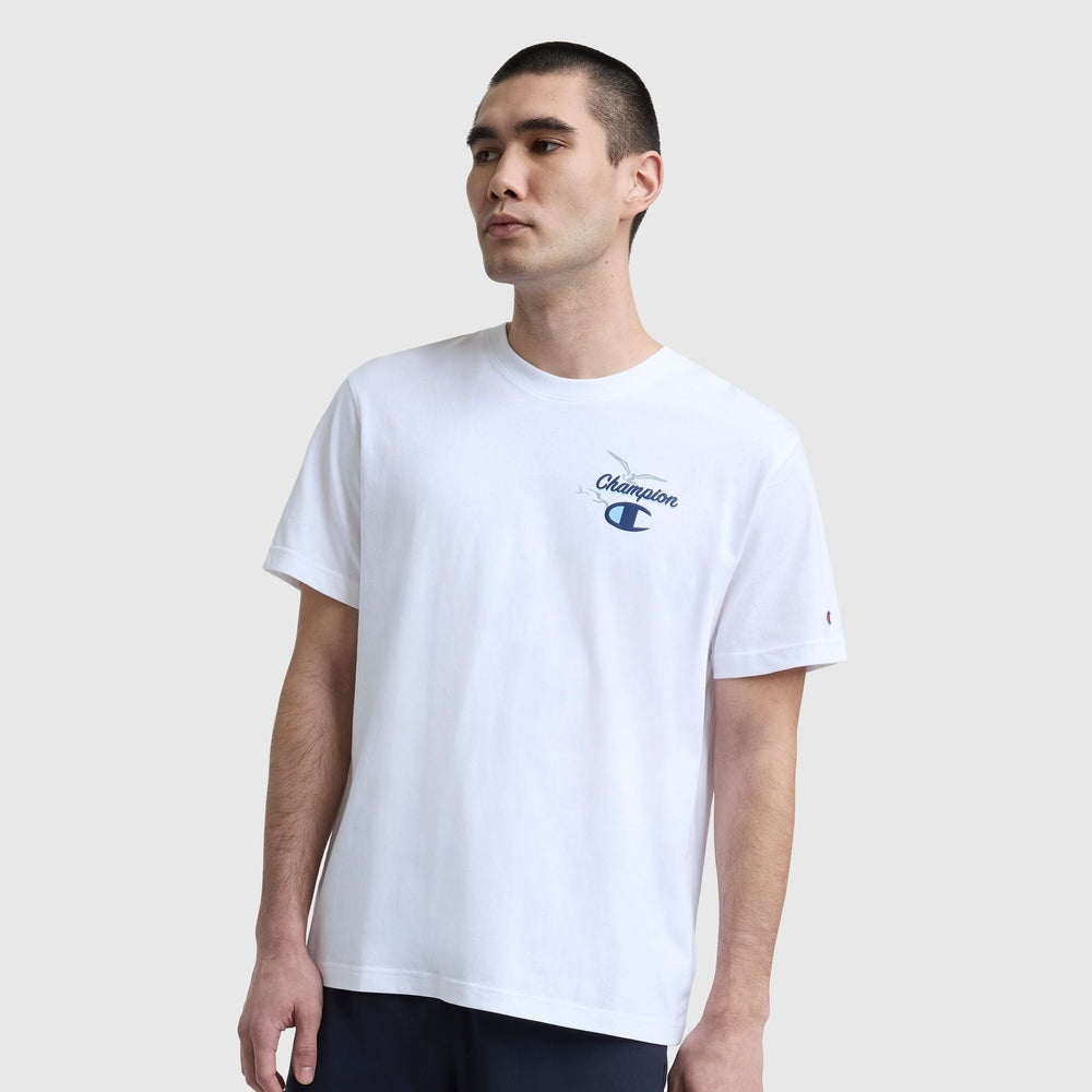 Champion Sunsetters Graphic T-Shirt - Bright White
