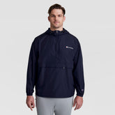 Champion Stadium Packable Jacket, Script Logo - Big & Tall - Navy