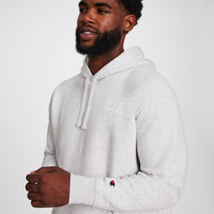 Champion Powerblend Hoodie - Big & Tall - Platinum Silver Heather