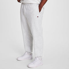 Champion Powerblend Sweatpants, Cinched Bottom - Big & Tall - Platinum Silver Heather