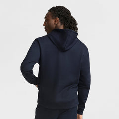 Champion Powerblend Hoodie, Full Script Logo - Deep Navy