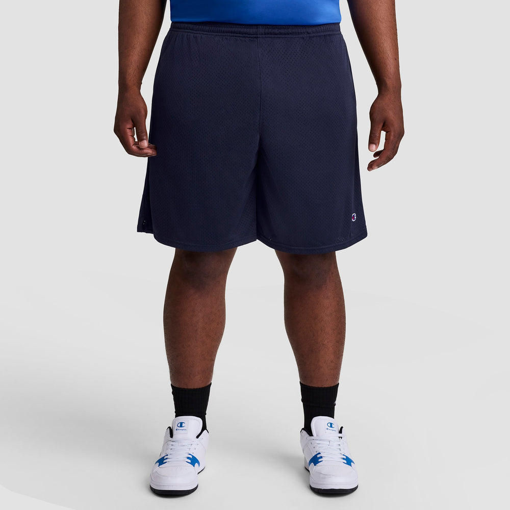 Champion Classic Mesh Gym Shorts - Big & Tall - Navy