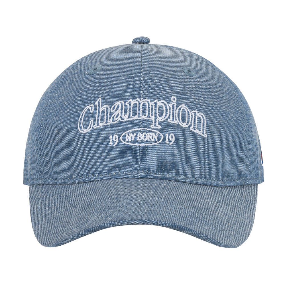 Champion Chambray Adjustable Cap - Blue
