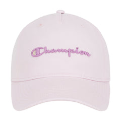 Champion Script Embroidery Adjustable Cap - Ballerina Pink