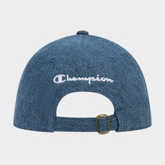 Champion Glen Denim Adjustable Baseball Cap - Medium Blue