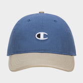 Champion Briggs Washed Cotton Twill Adjustable Baseball Cap - Abbey Stone\/Coastal Fjord