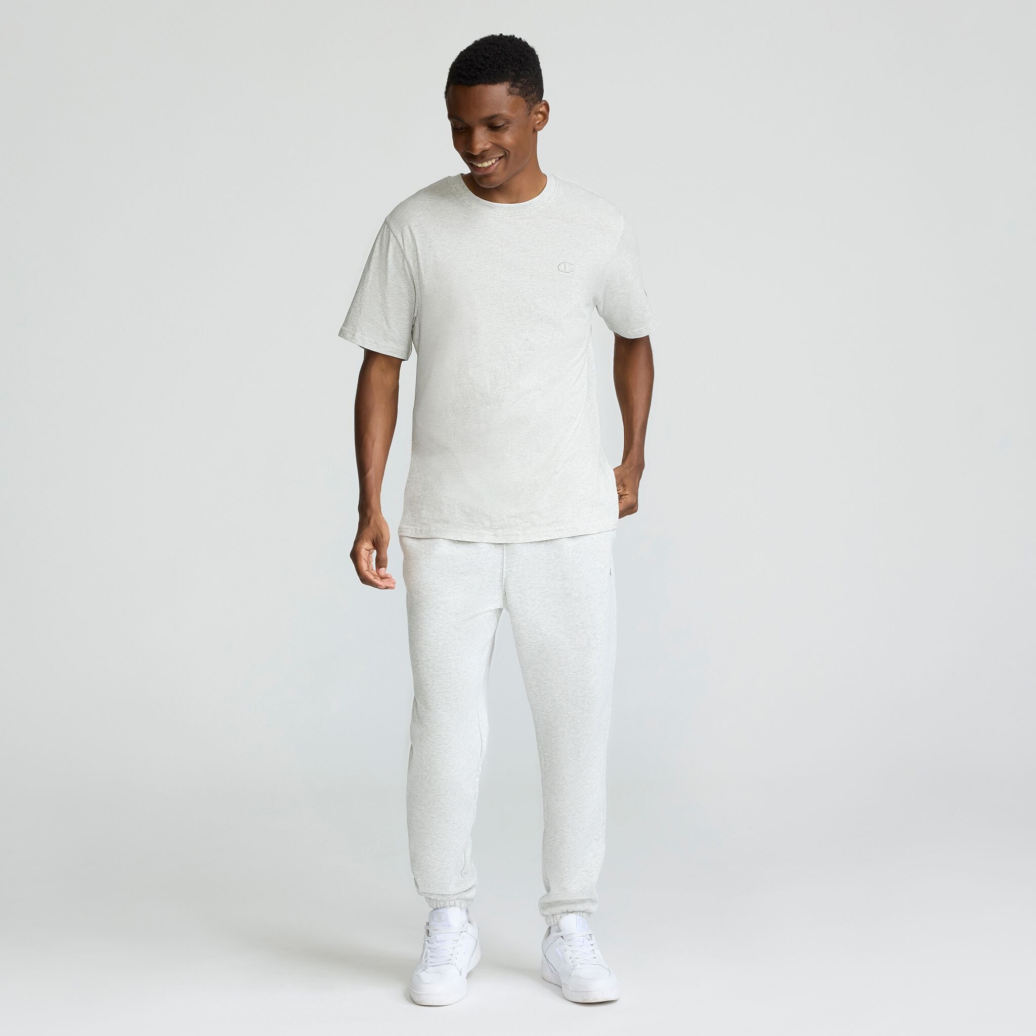 Champion Classic T-Shirt - Platinum Silver Heather