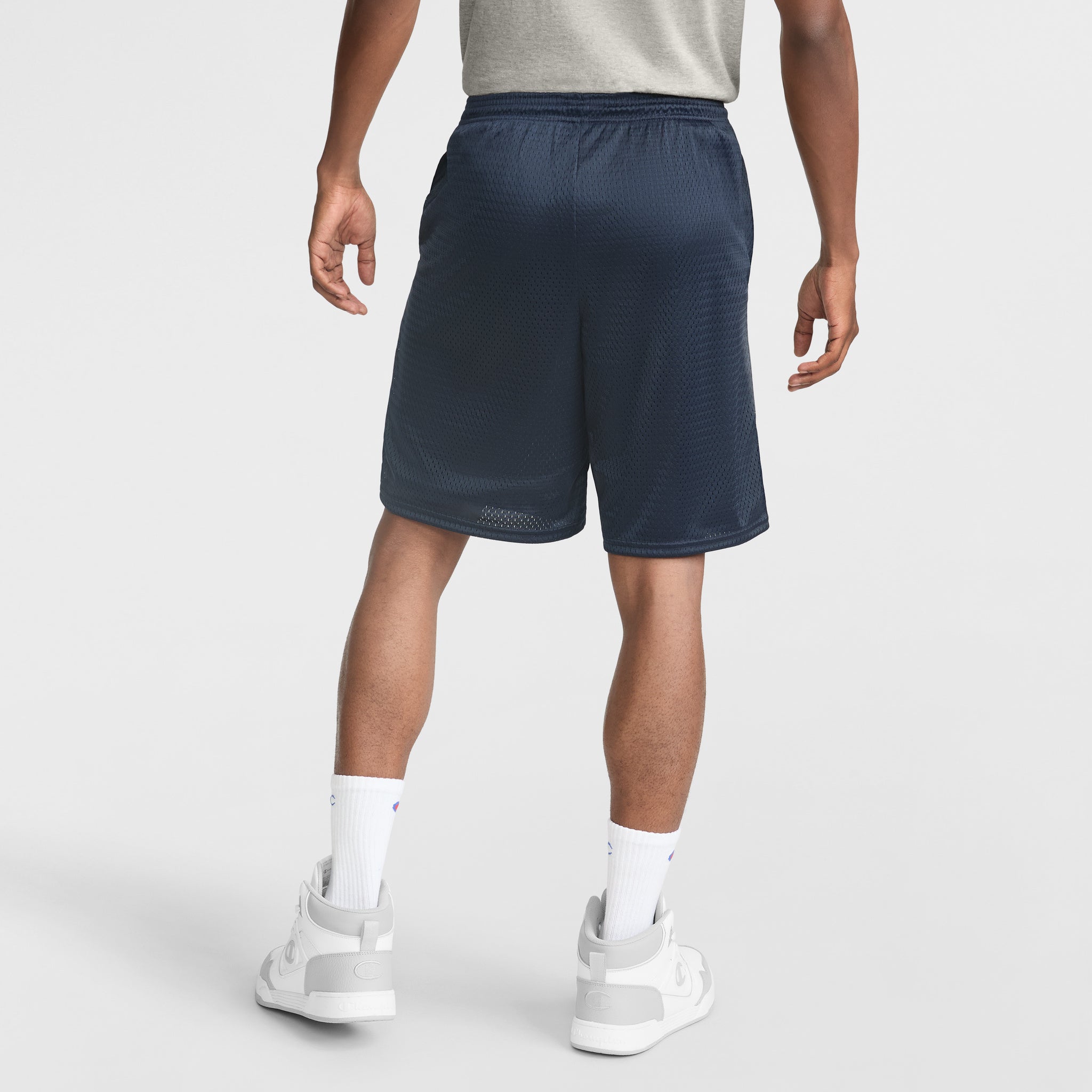 Champion 9" Classic Mesh Shorts - Navy