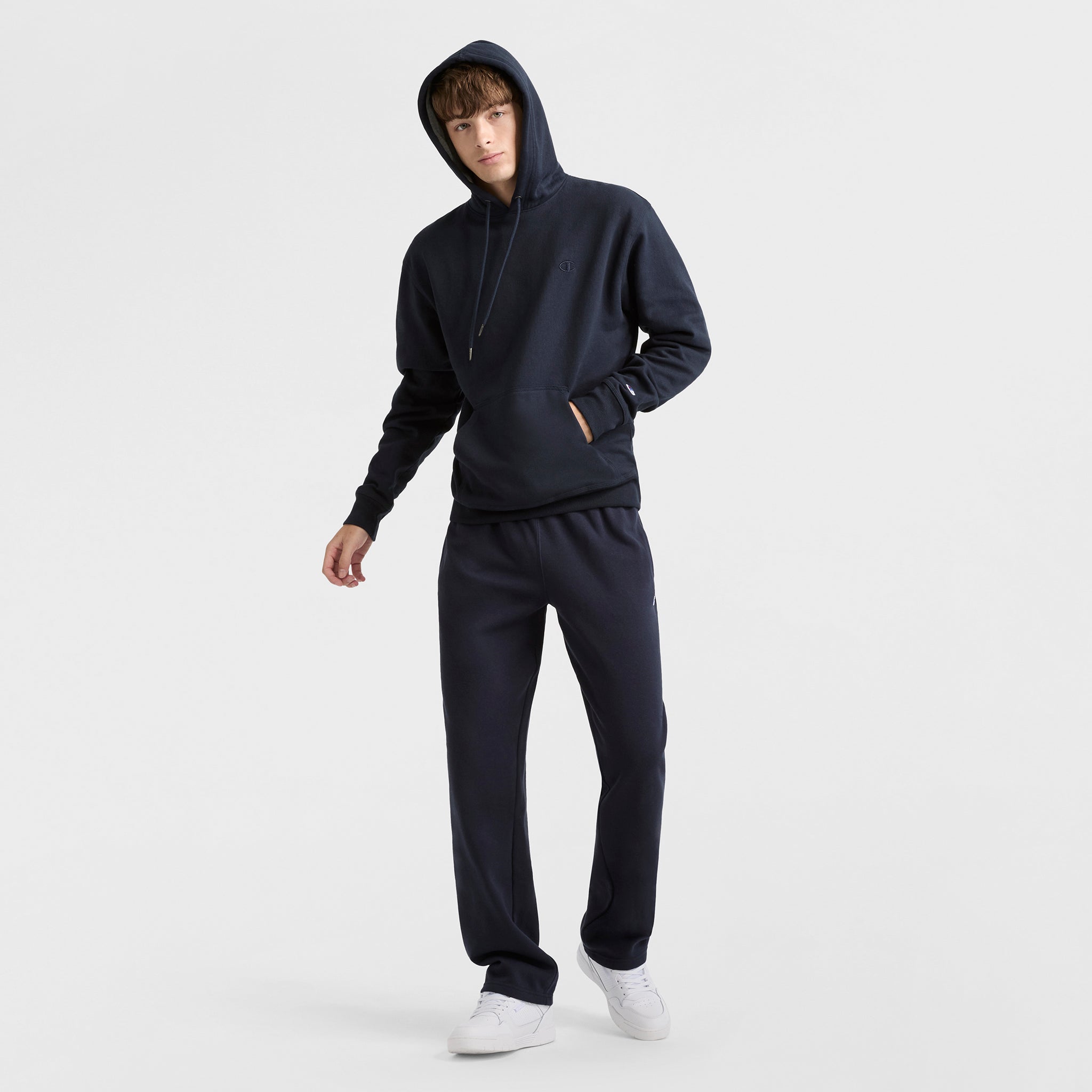 Champion Powerblend Hoodie - Deep Navy