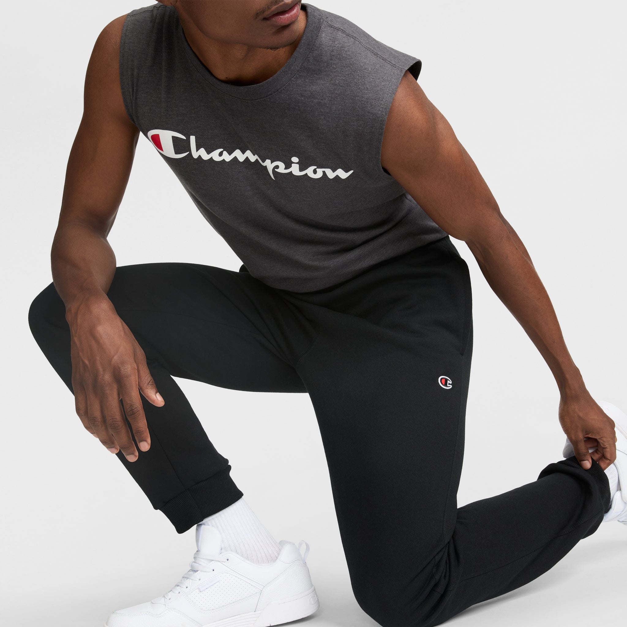 Champion Powerblend Joggers - Black