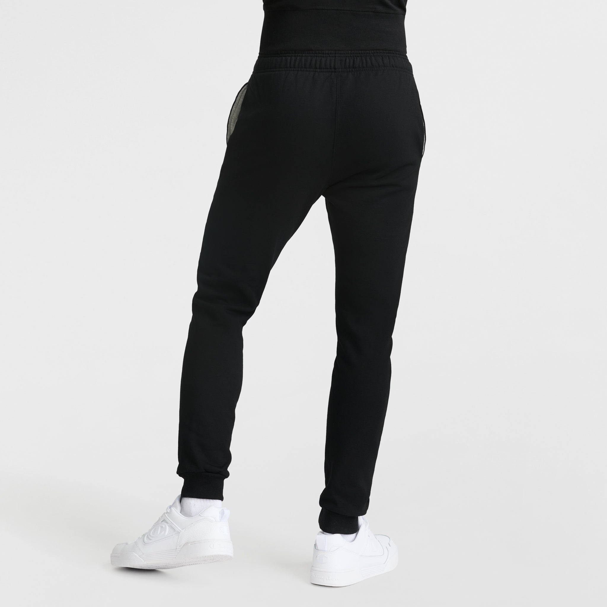Champion Powerblend Joggers, Script Logo - Black