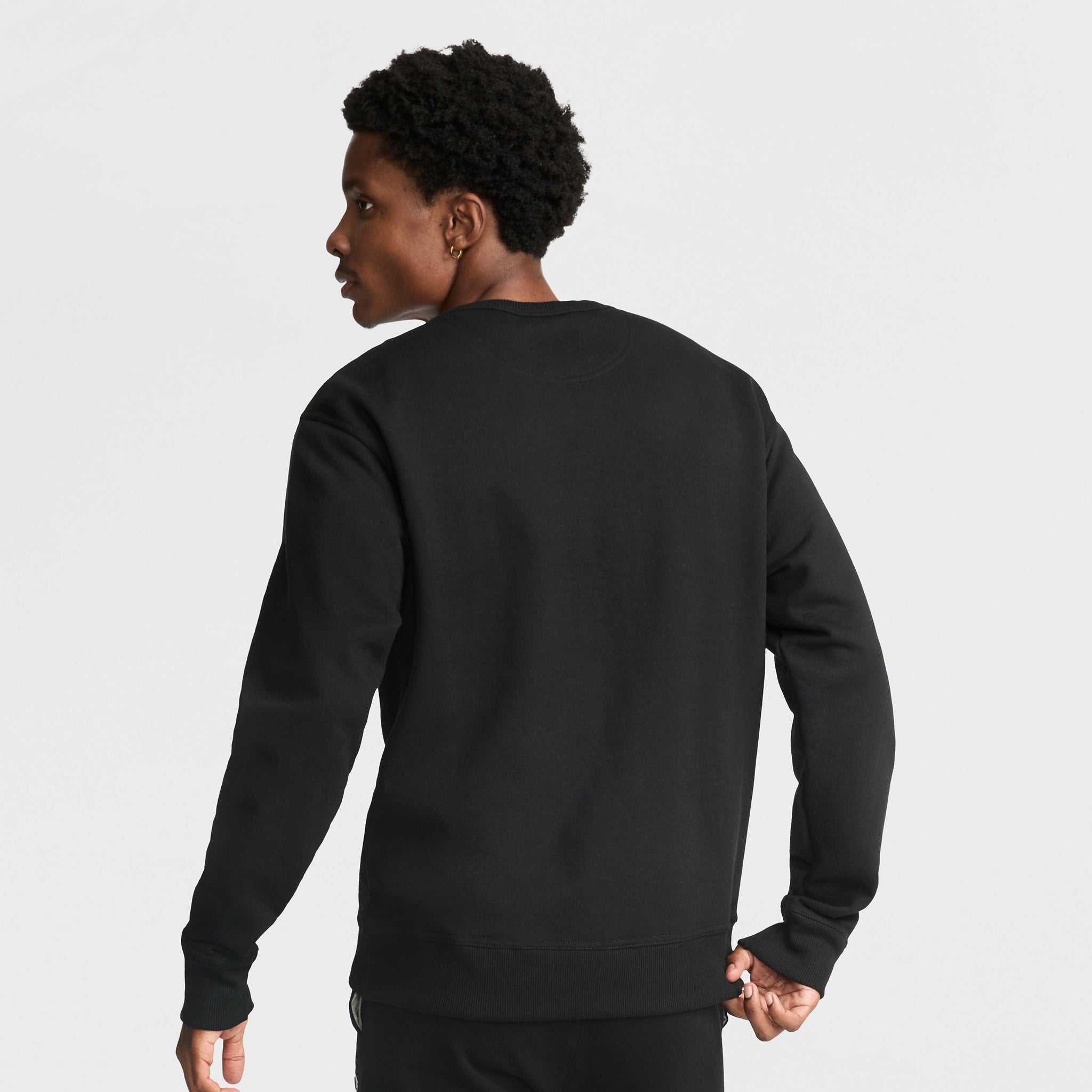 Champion Powerblend Crewneck Sweatshirt - Black