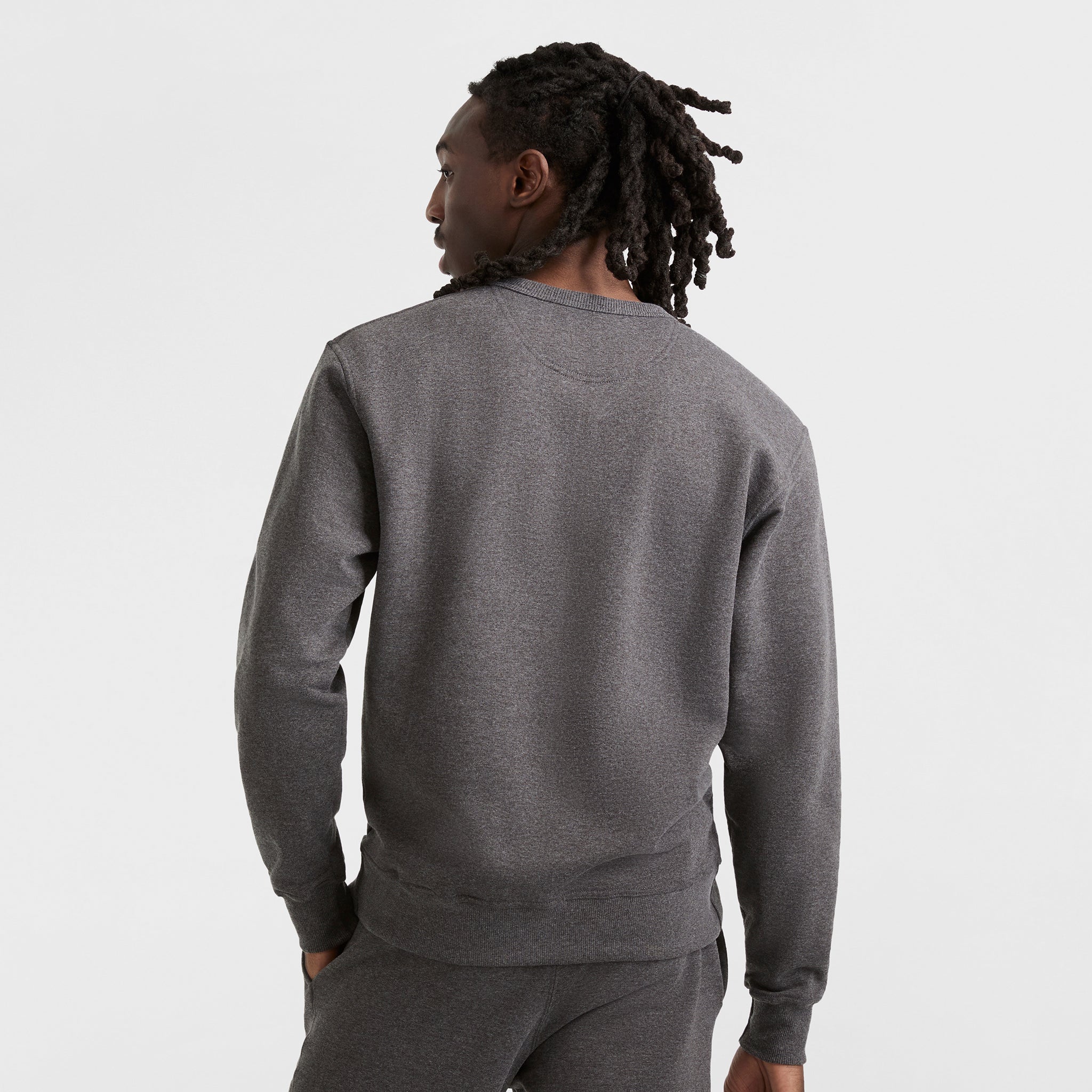 Champion Powerblend Crewneck Sweatshirt - Granite Heather