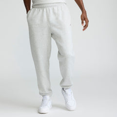 Champion Powerblend Sweatpants, Cinched Bottom - Platinum Silver Heather