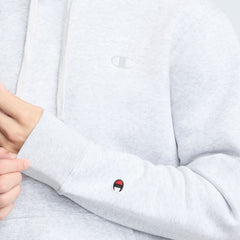 Champion Powerblend Hoodie - Platinum Silver Heather