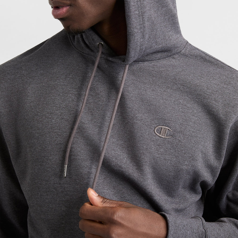 Champion Powerblend Hoodie - Granite Heather