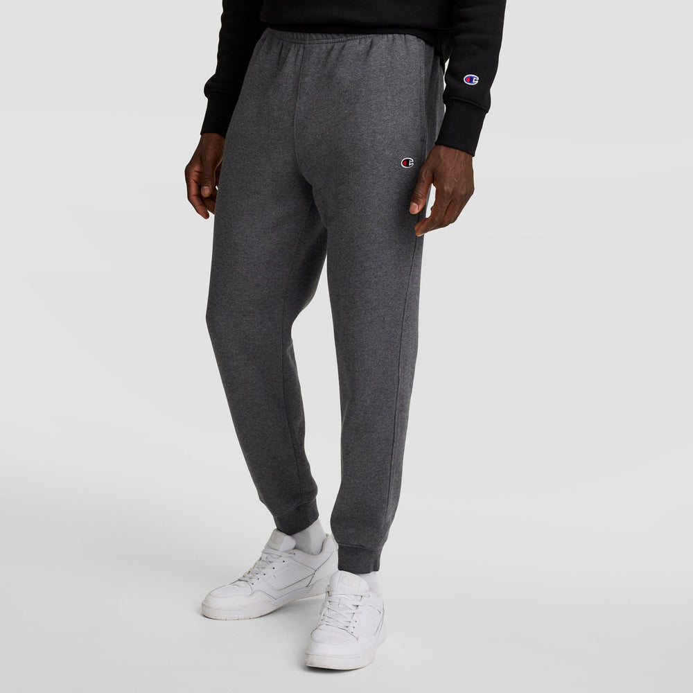 Champion Powerblend Joggers - Granite Heather