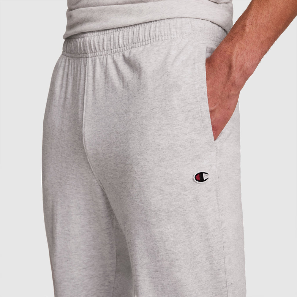 Champion Closed Bottom Everyday Cotton Pant - Platinum Silver Heather