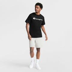 Champion Classic Graphic T-Shirt, Script Logo - Black