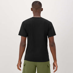 Champion Classic Graphic T-Shirt, Tonal Script Logo - Black
