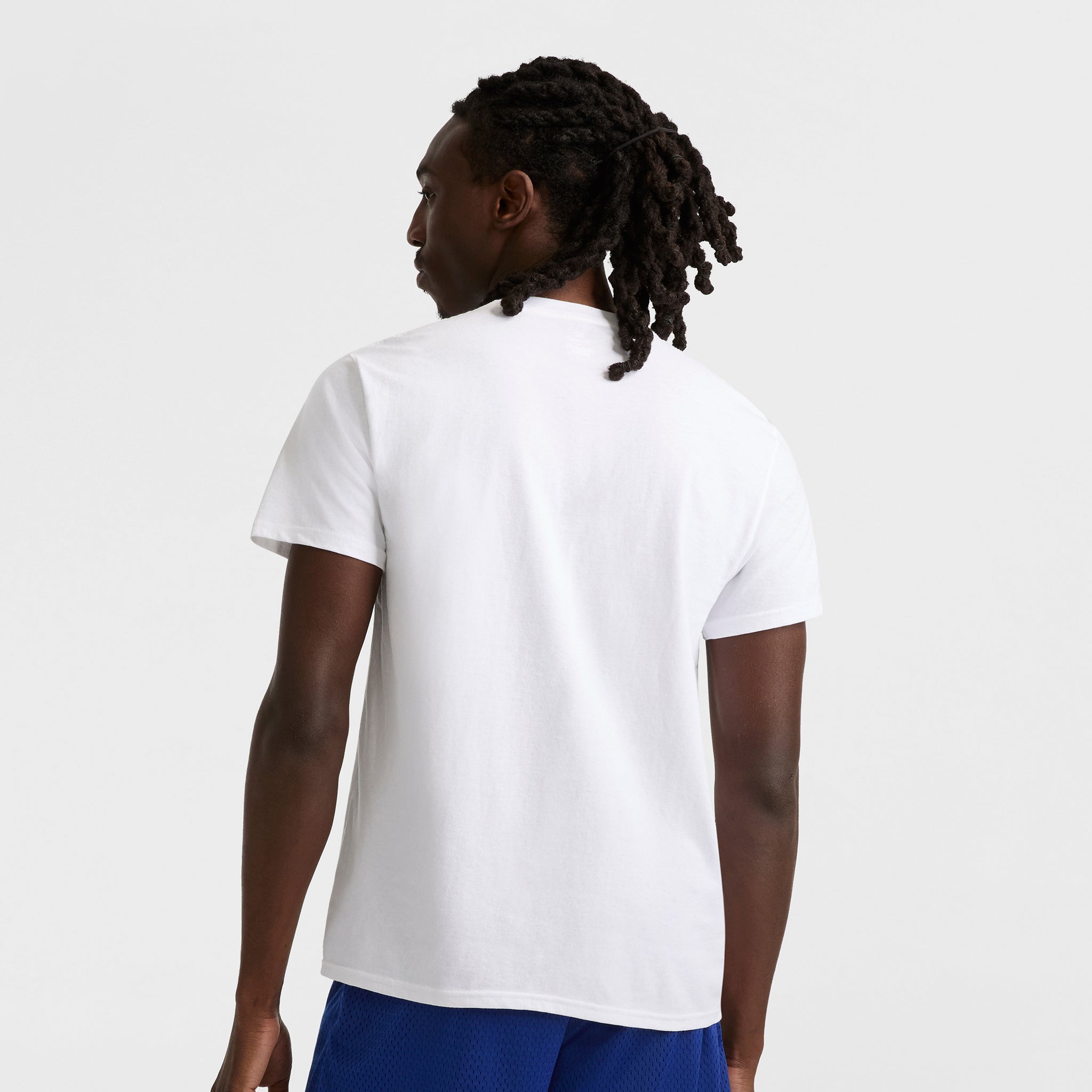 Champion Classic Graphic T-Shirt, Script Logo - Bright White