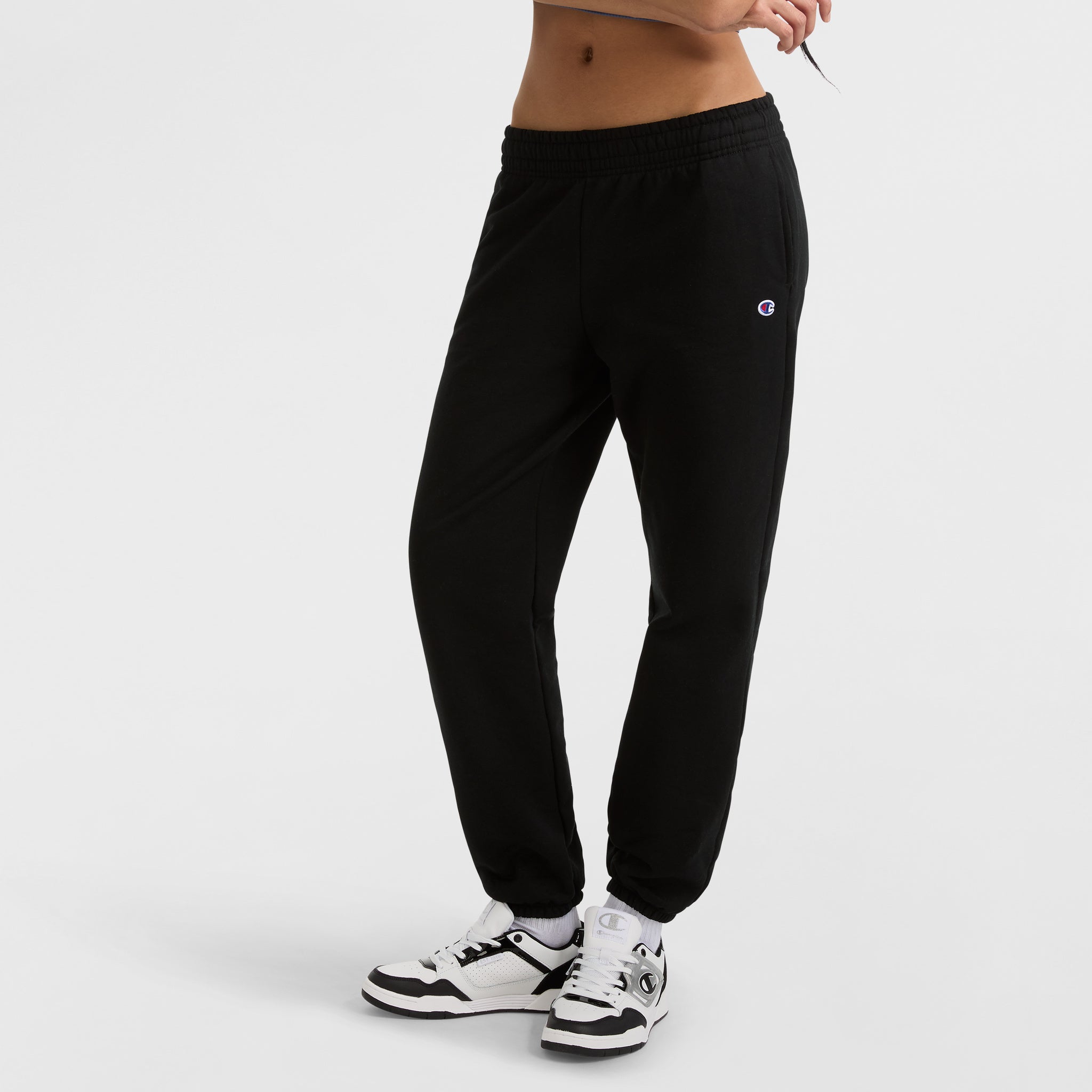 Champion Powerblend Oversized Sweatpants - Black