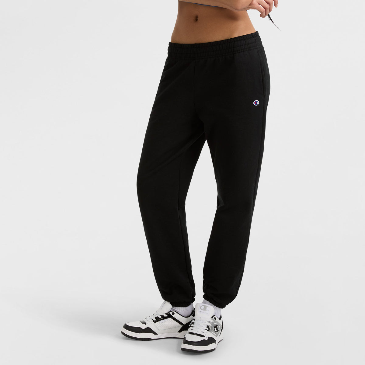 Champion Powerblend Oversized Sweatpants - Black