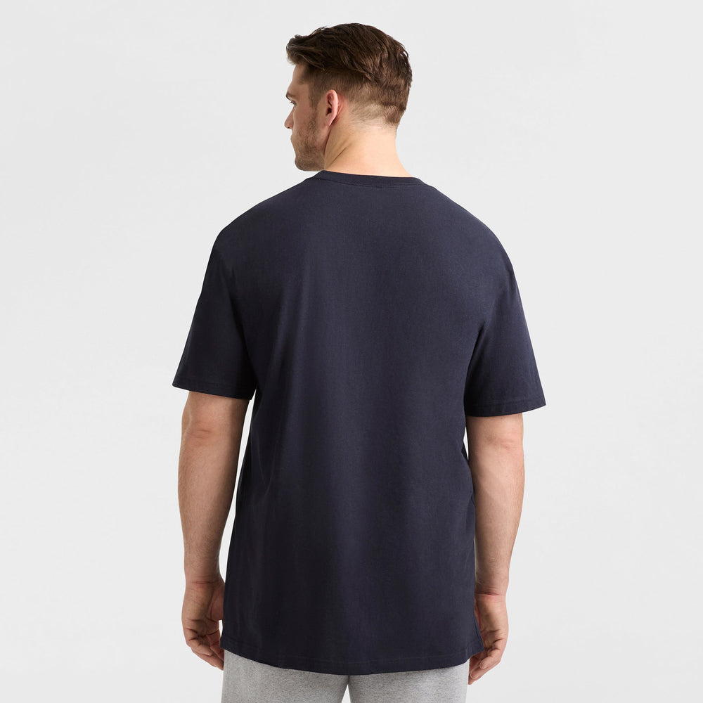 Champion Classic Graphic T-Shirt, Script Logo - Big & Tall - Deep Navy