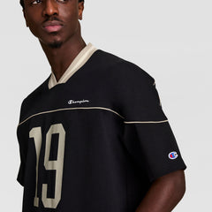 Champion Gridiron Football Jersey, Script Logo - Black