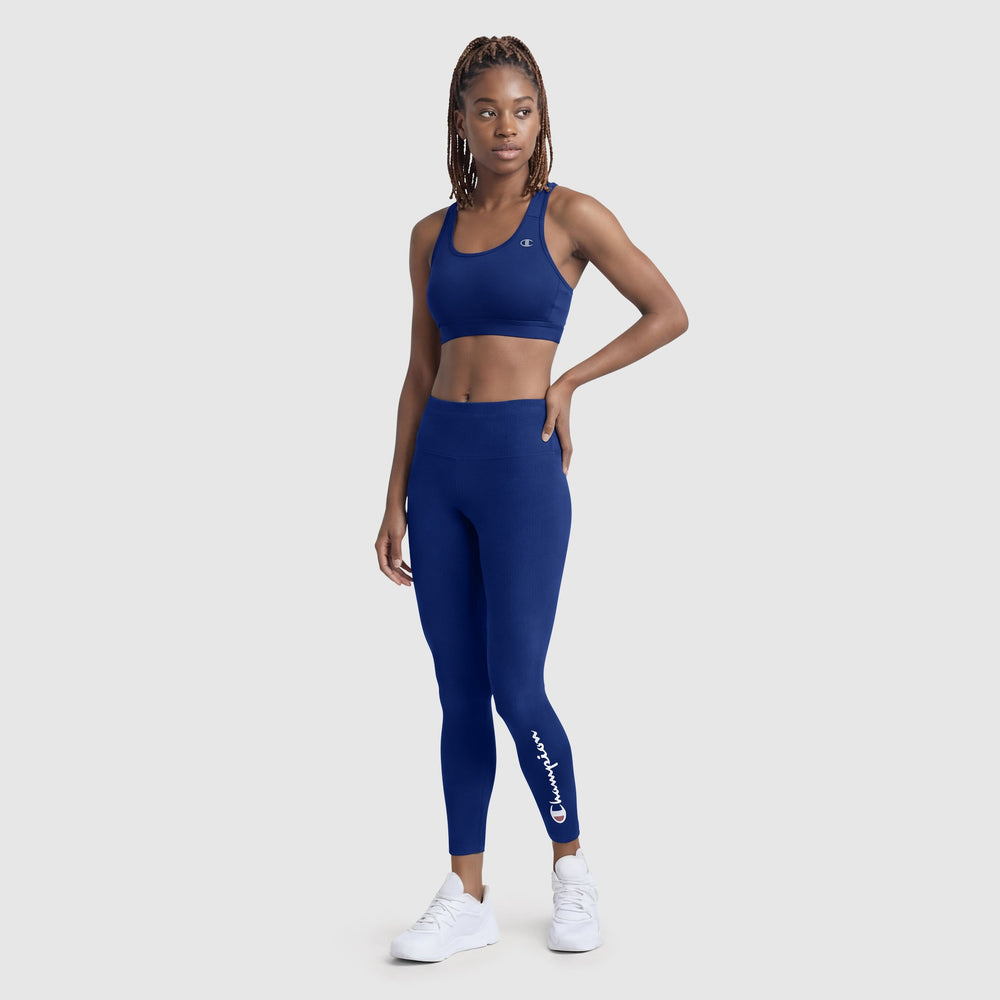 Champion Compression Sports Bra - Blue Depths