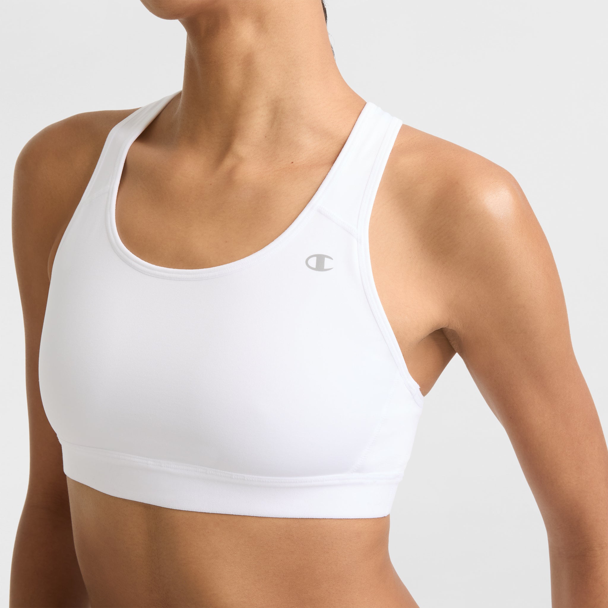 Champion Compression Sports Bra - Bright White
