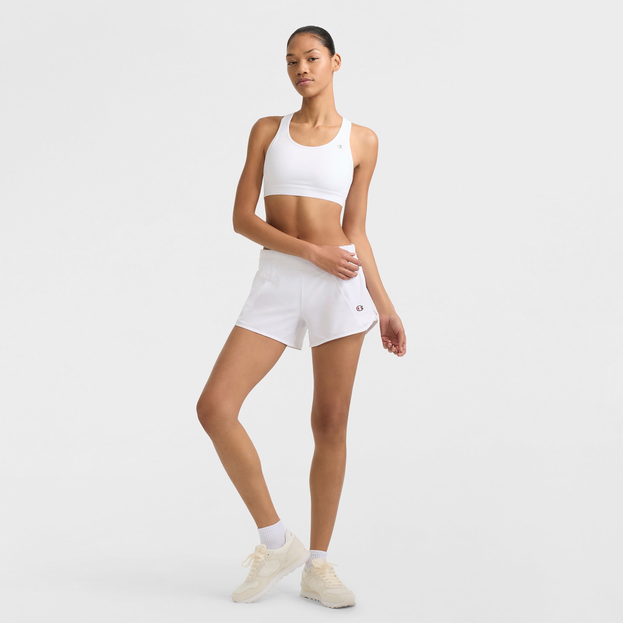 Champion Compression Sports Bra - Bright White