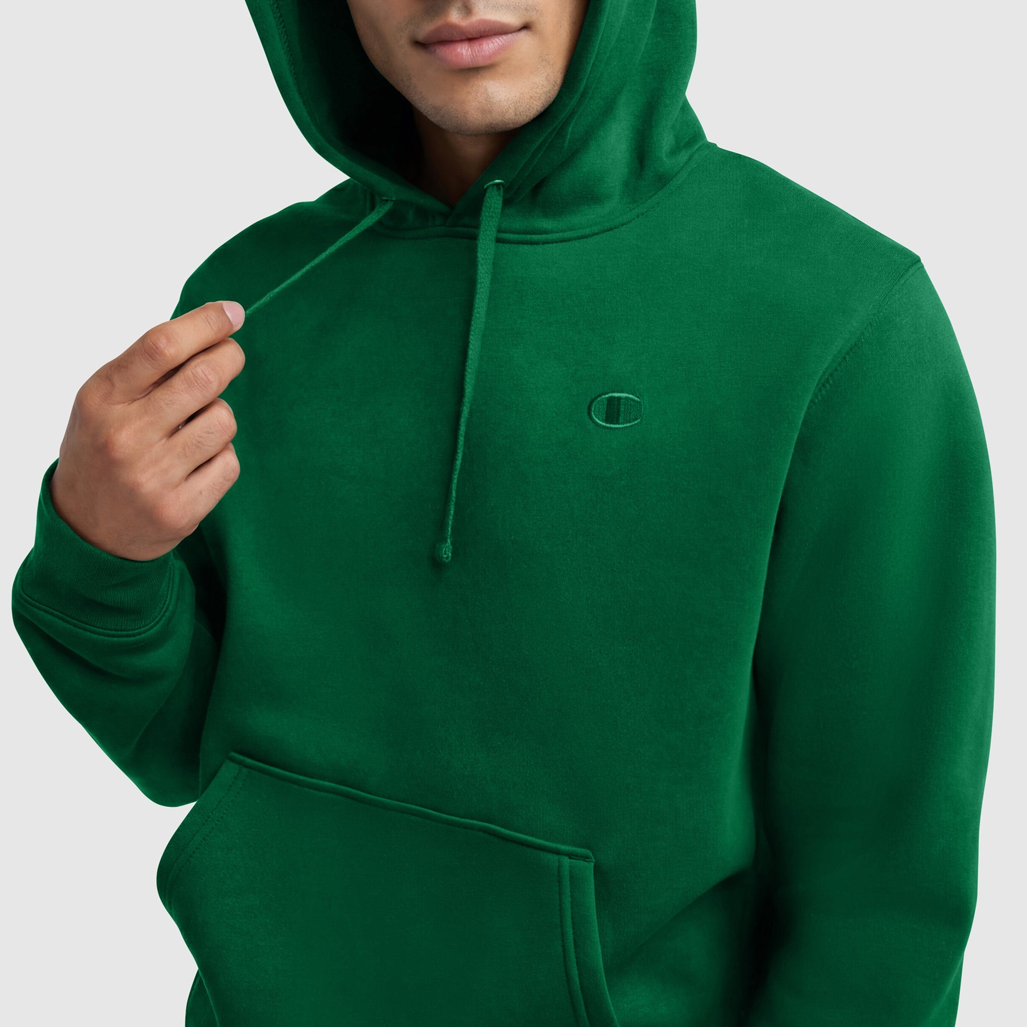 Champion Powerblend Hoodie - Verdant Green
