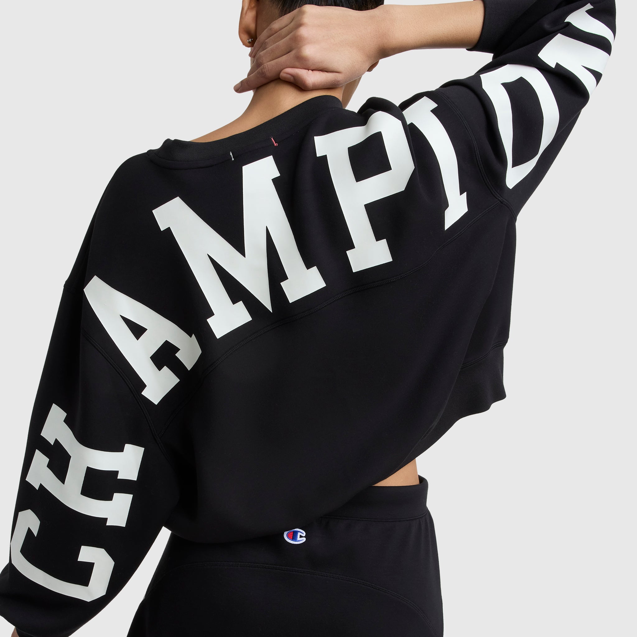 Champion Endzone Loose Fit Crewneck - Black