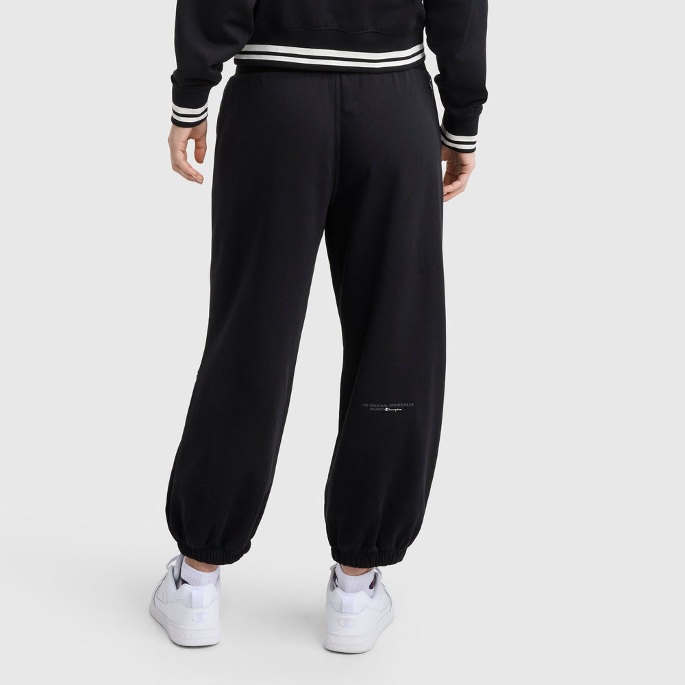 Champion Tackle Snap Front Voluminous Pant - Black